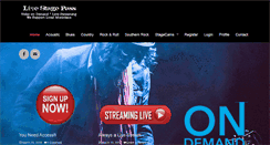 Desktop Screenshot of livestagepass.com